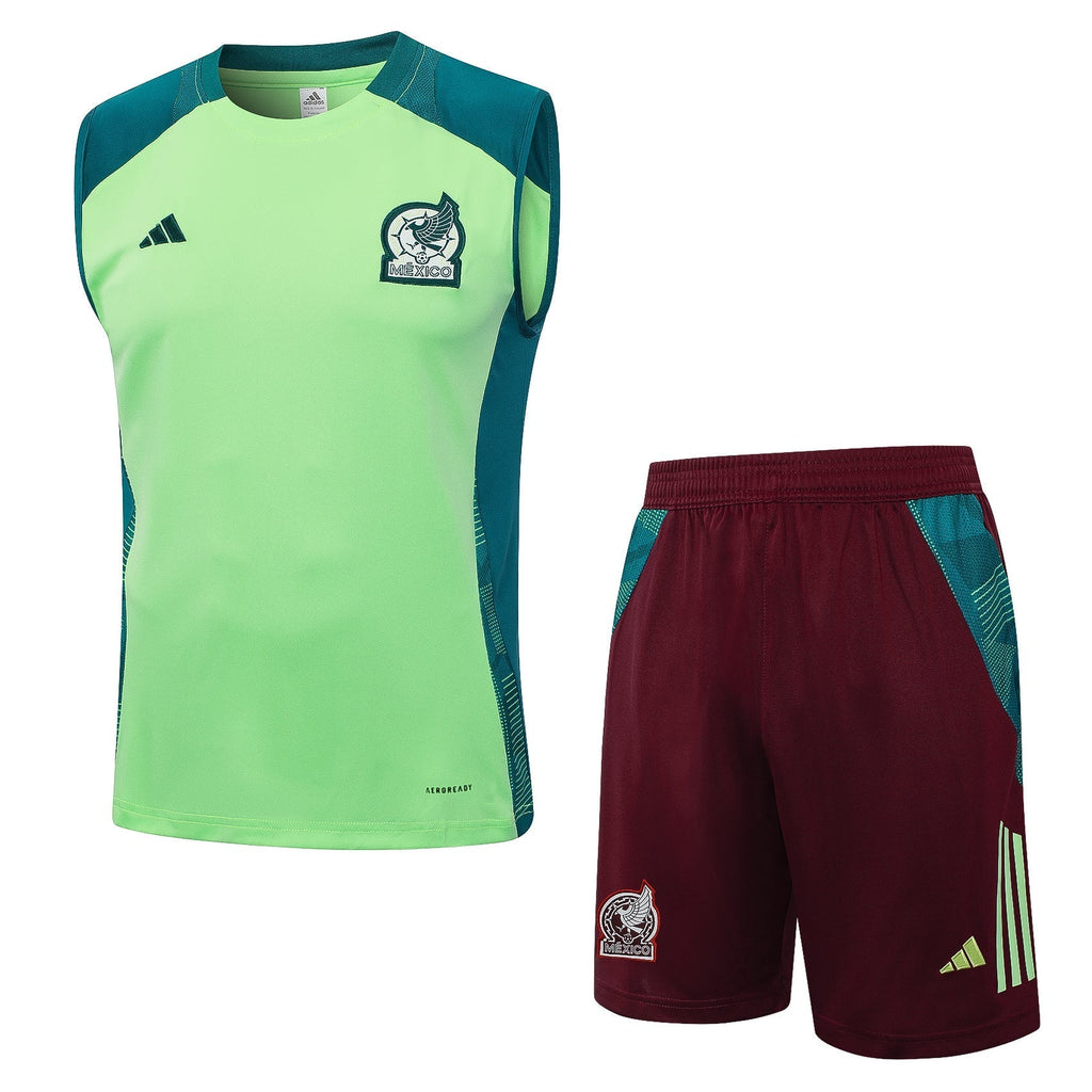 Conjunto Regata México 2024/25 - Verde e Grená - Manto Club