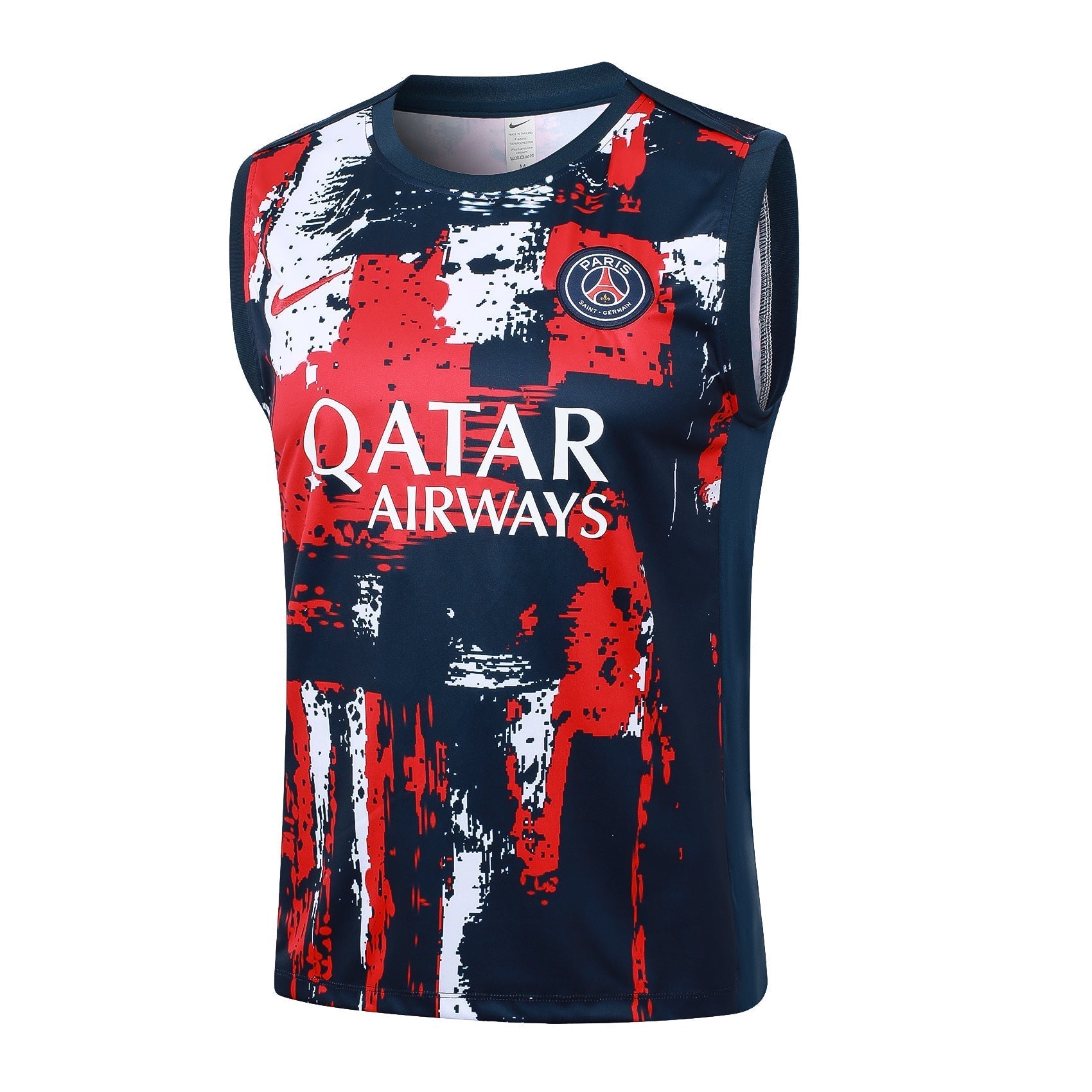 Conjunto Regata Paris Saint Germain 2024/25 - Azul e Vermelha - Manto Club