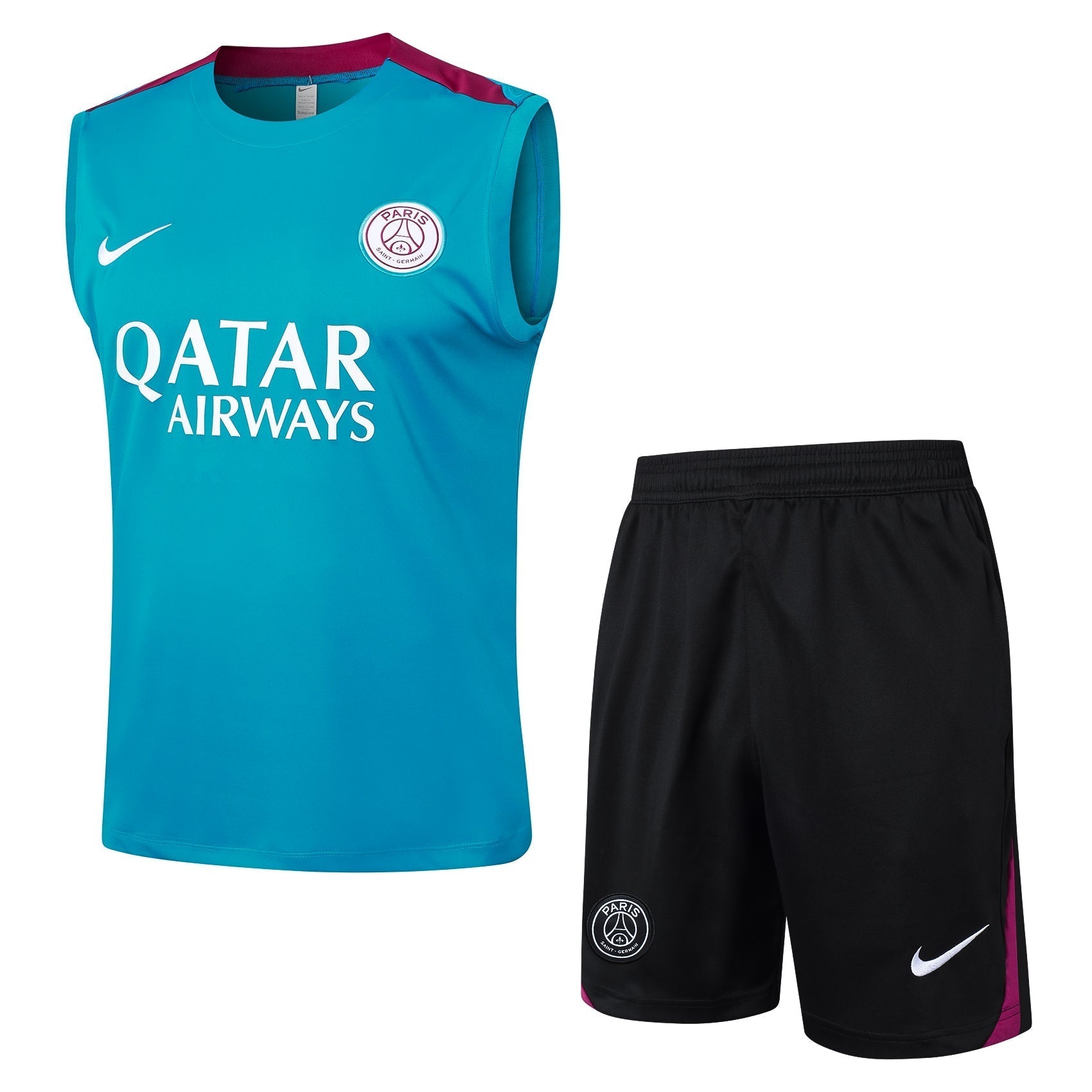 Conjunto Regata Paris Saint Germain 2024/25 - Azul Marinho - Manto Club