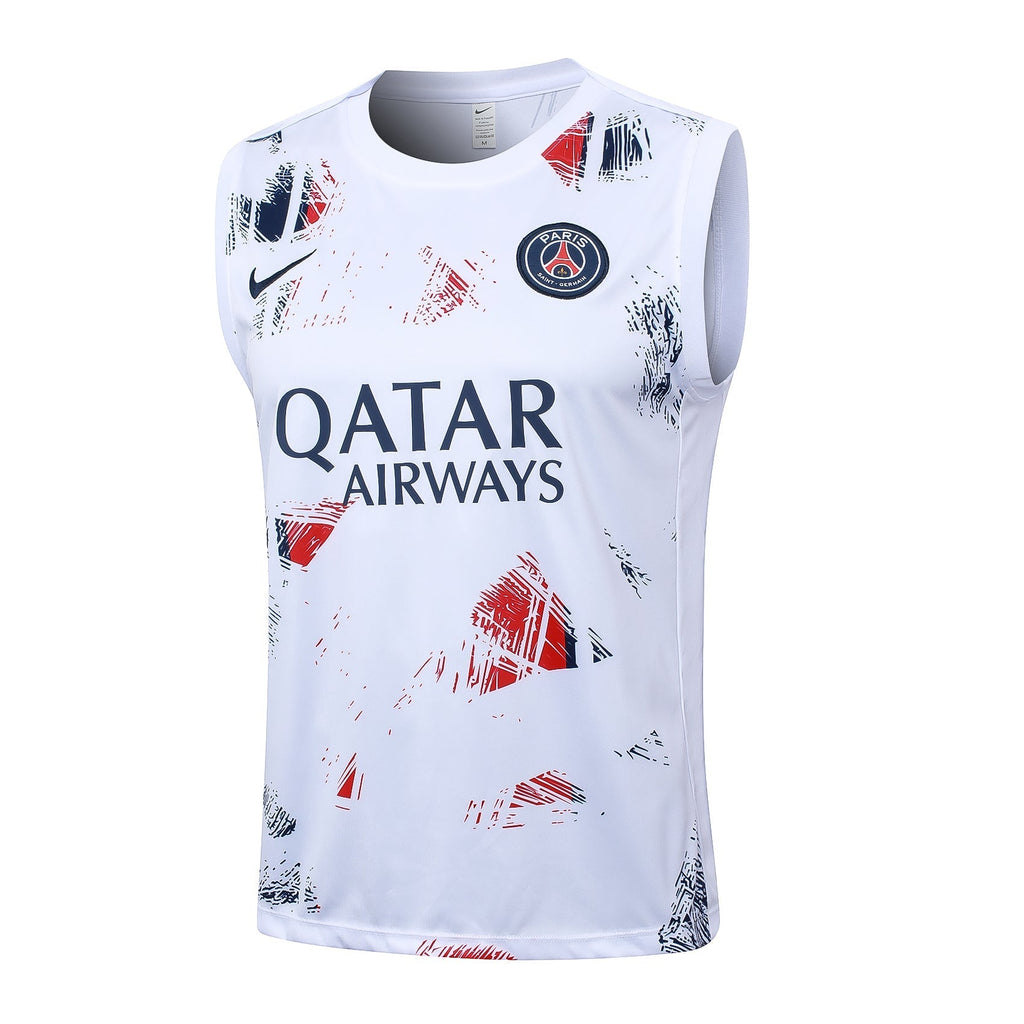 Conjunto Regata Paris Saint Germain 2024/25 - Branca - Manto Club