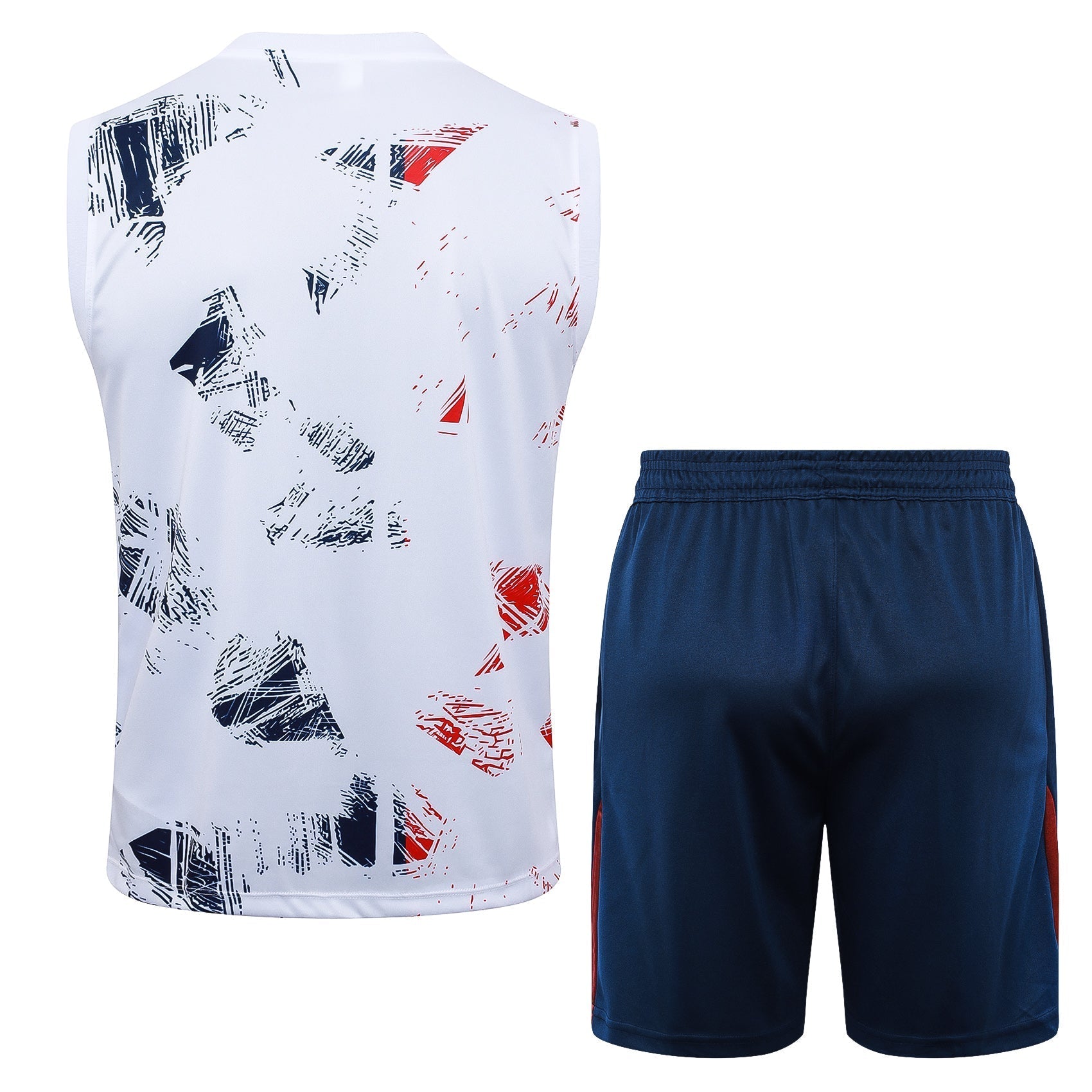 Conjunto Regata Paris Saint Germain 2024/25 - Branca - Manto Club