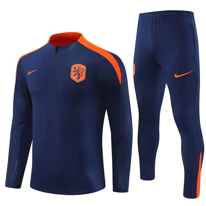 Conjunto Treino Holanda 24/25 - Azul - Manto Club