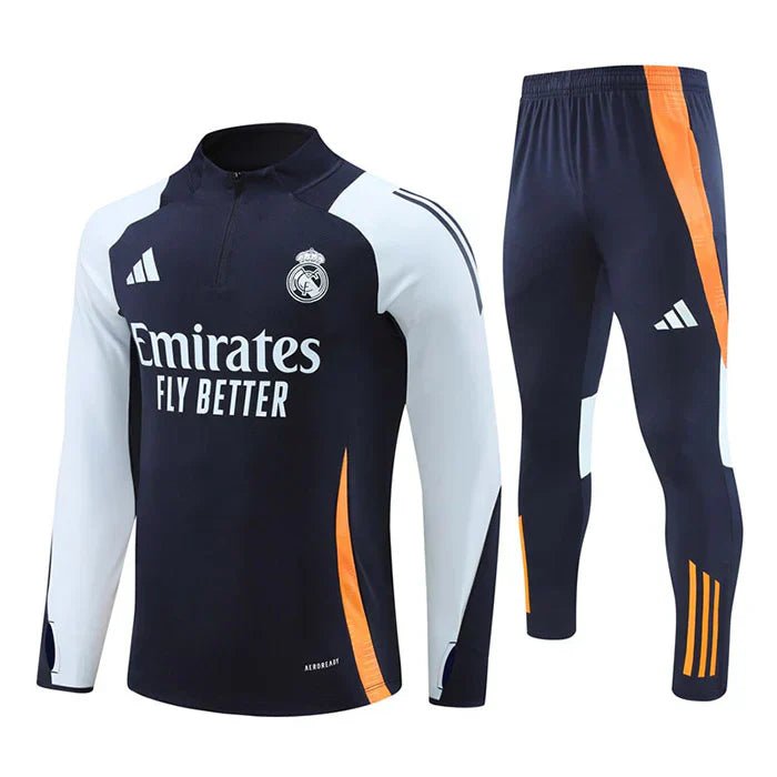 Conjunto Treino Real Madrid 24/25 - Azul - Manto Club