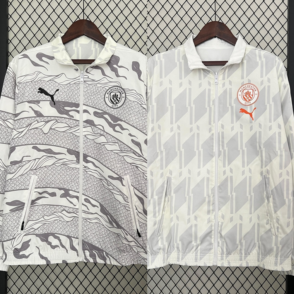 Corta Vento Manchester City Dupla Face - Manto Club