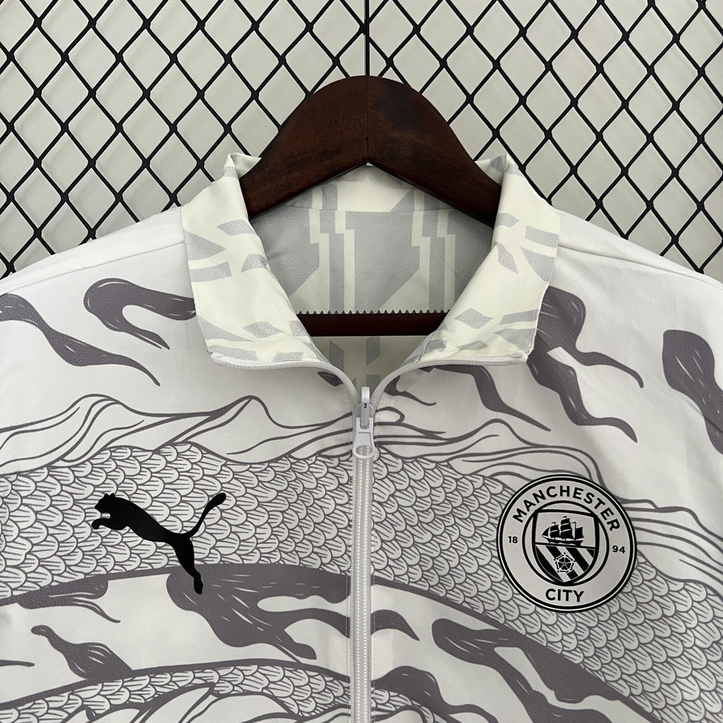 Corta Vento Manchester City Dupla Face - Manto Club