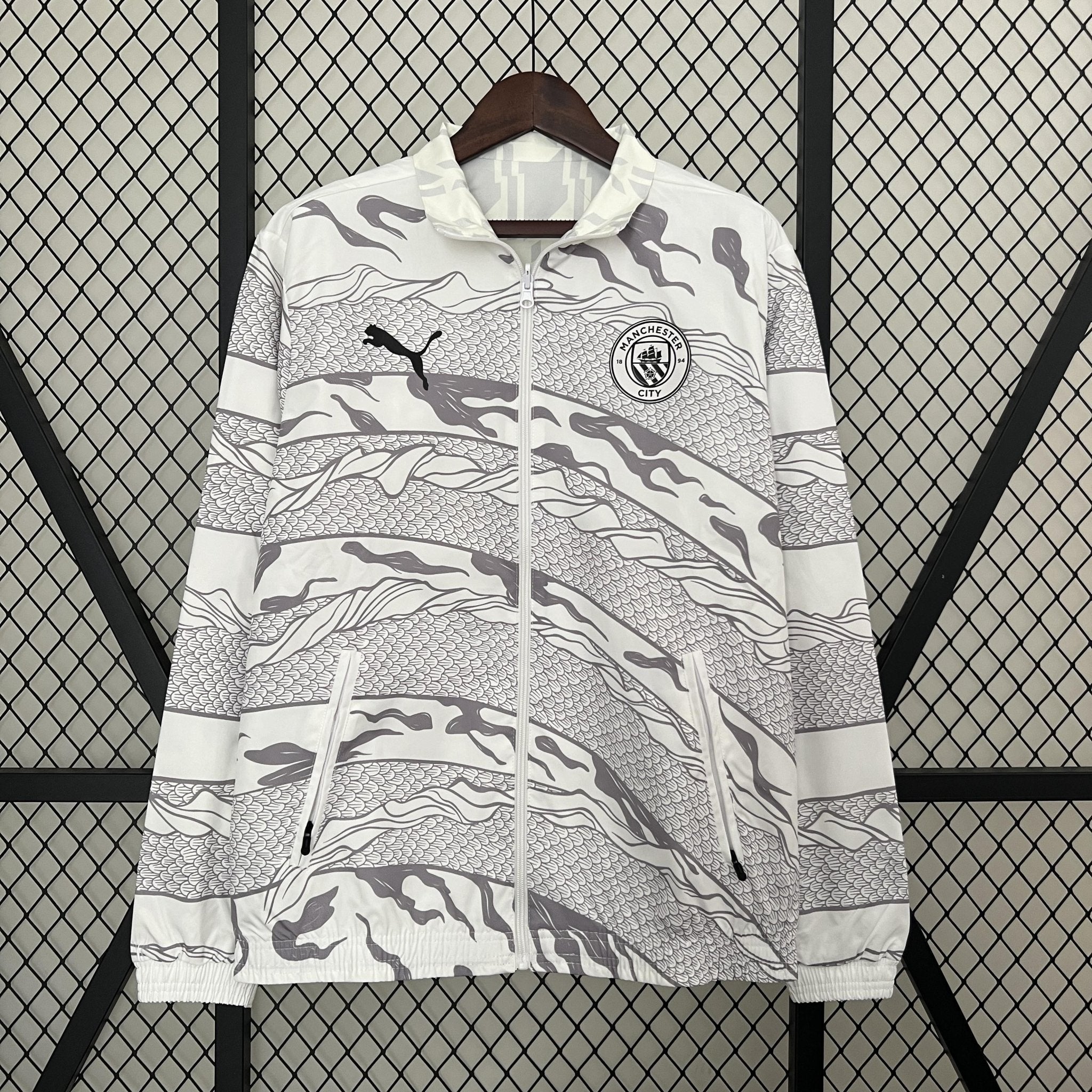 Corta Vento Manchester City Dupla Face - Manto Club