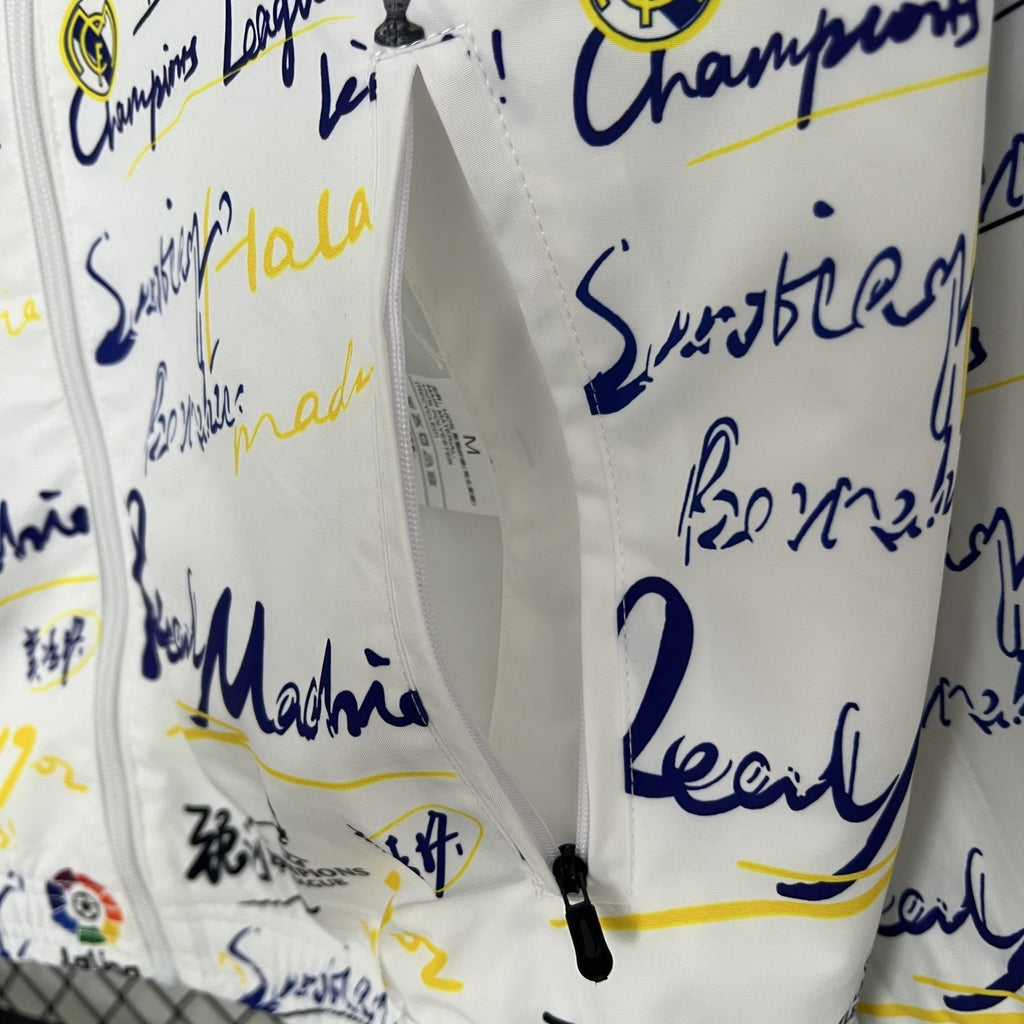 Corta Vento Real Madrid Dupla Face - Manto Club