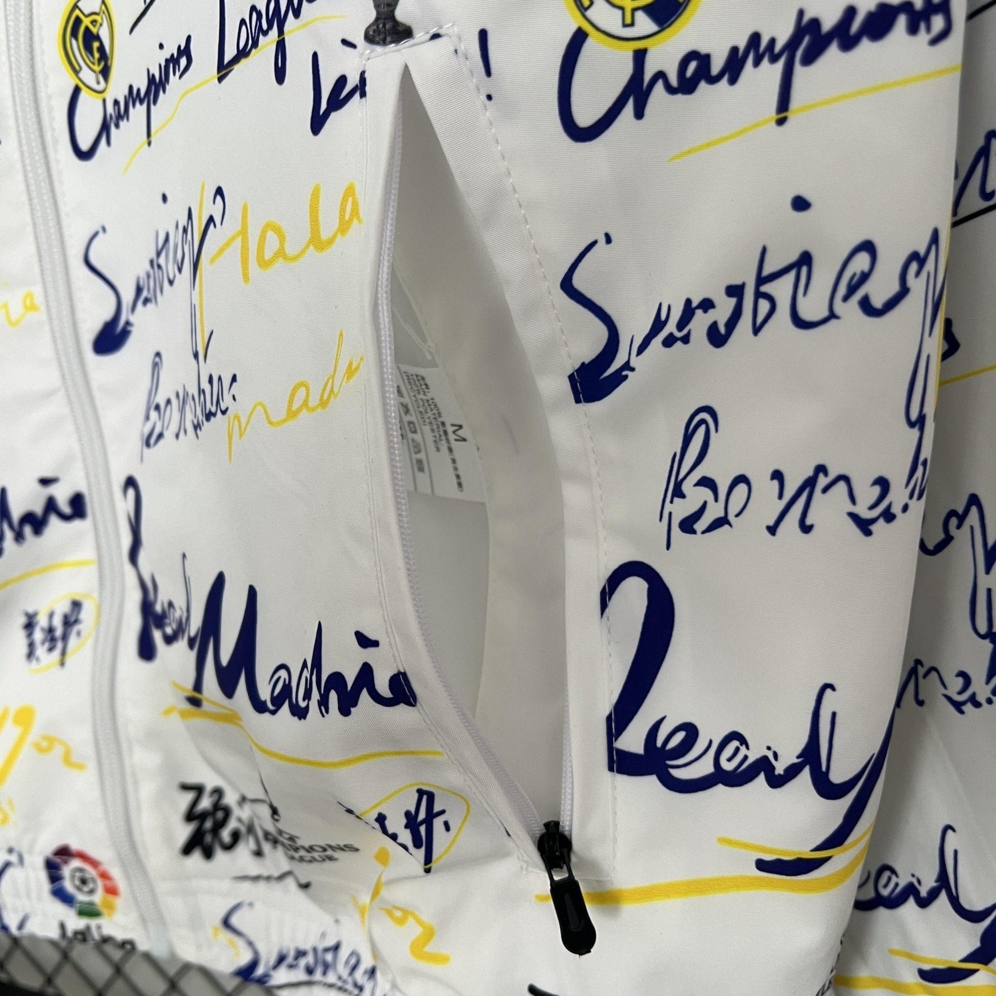 Corta Vento Real Madrid Dupla Face - Manto Club