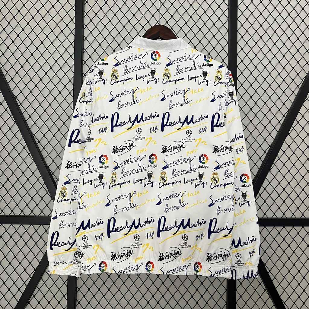 Corta Vento Real Madrid Dupla Face - Manto Club