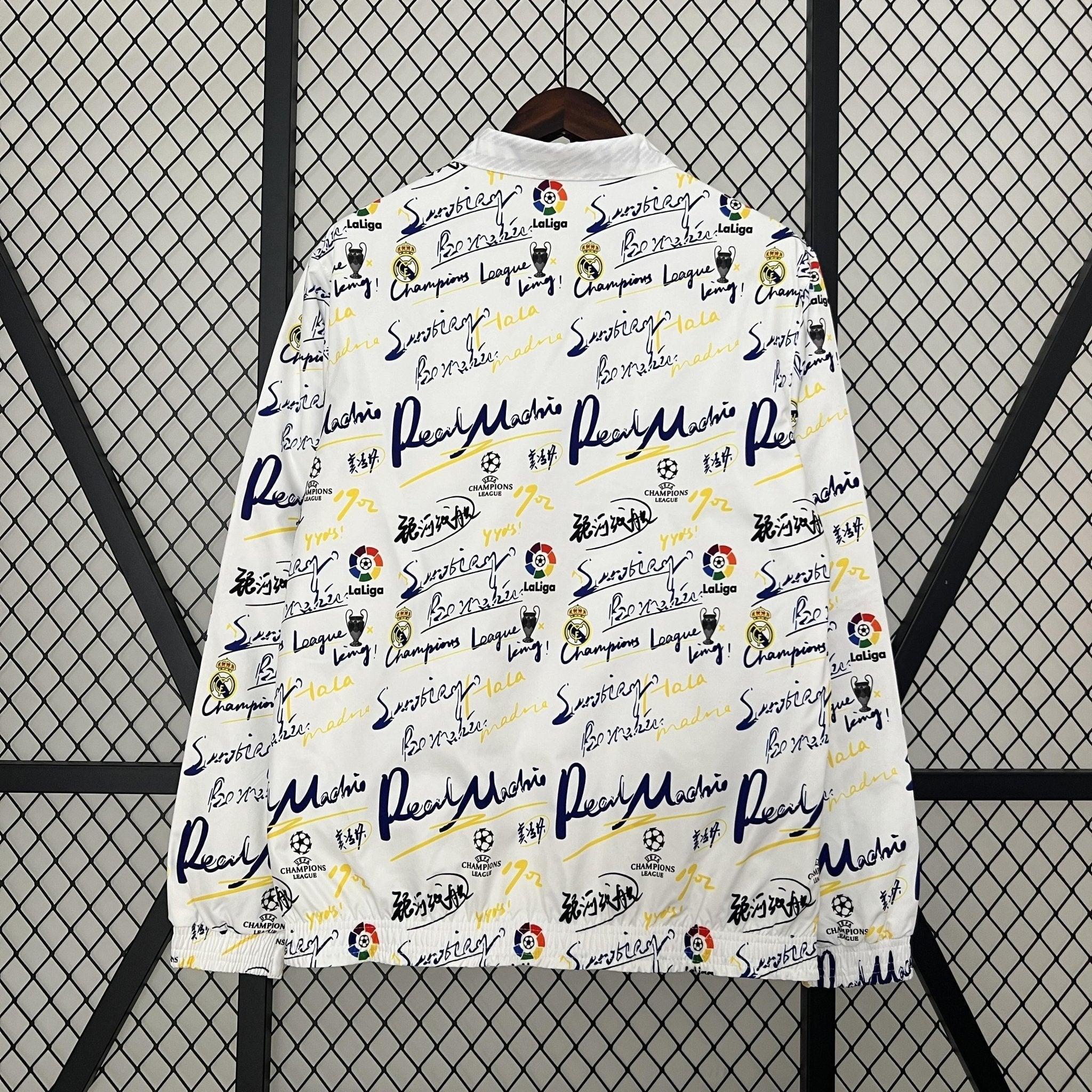 Corta Vento Real Madrid Dupla Face - Manto Club