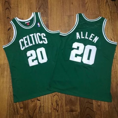 Regata NBA Boston Celtics Edition 2007 - 2008 Mitchell & Ness Authentic Allen 20 - Verde - Manto Club