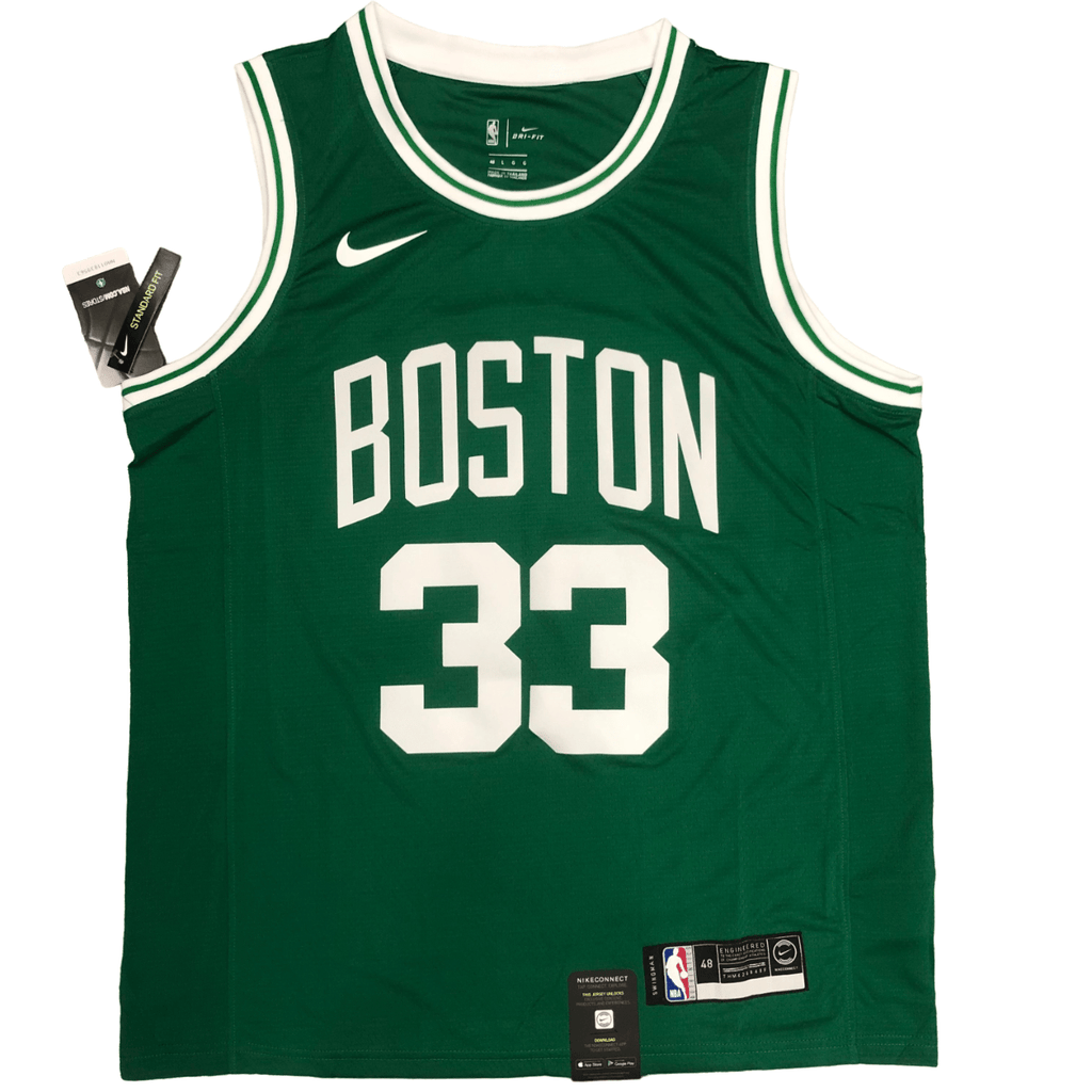 Regata NBA Boston Celtics Retrô Nike Authentic Bird 33 - Verde - Manto Club