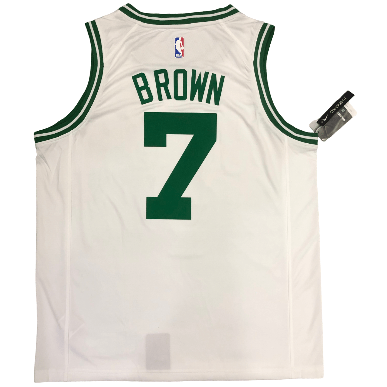 Regata NBA Boston Celtics Retrô Nike Authentic Brown 7 - Branca - Manto Club