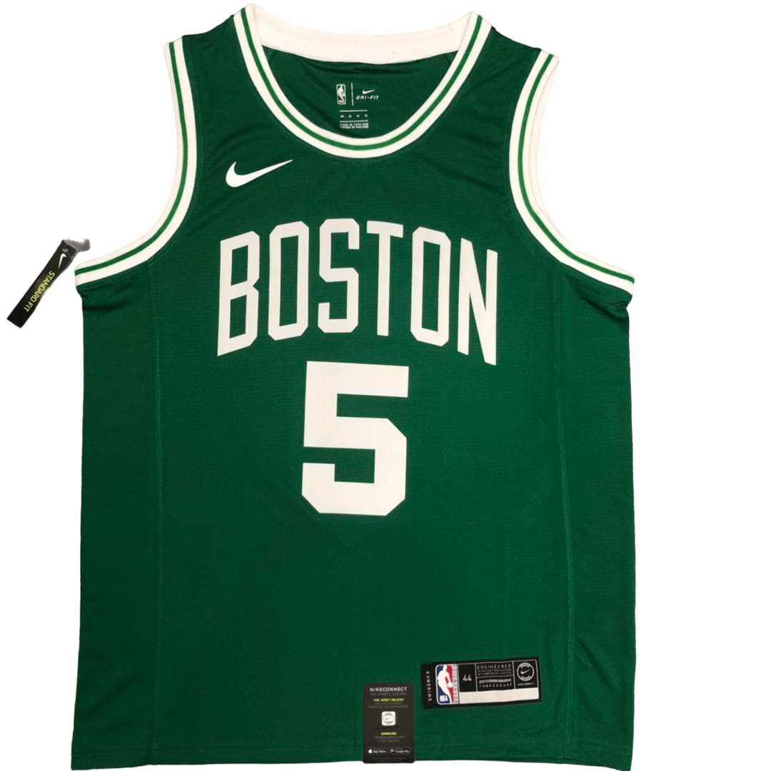 Regata NBA Boston Celtics Retrô Nike Authentic Gernett 5 - Verde - Manto Club