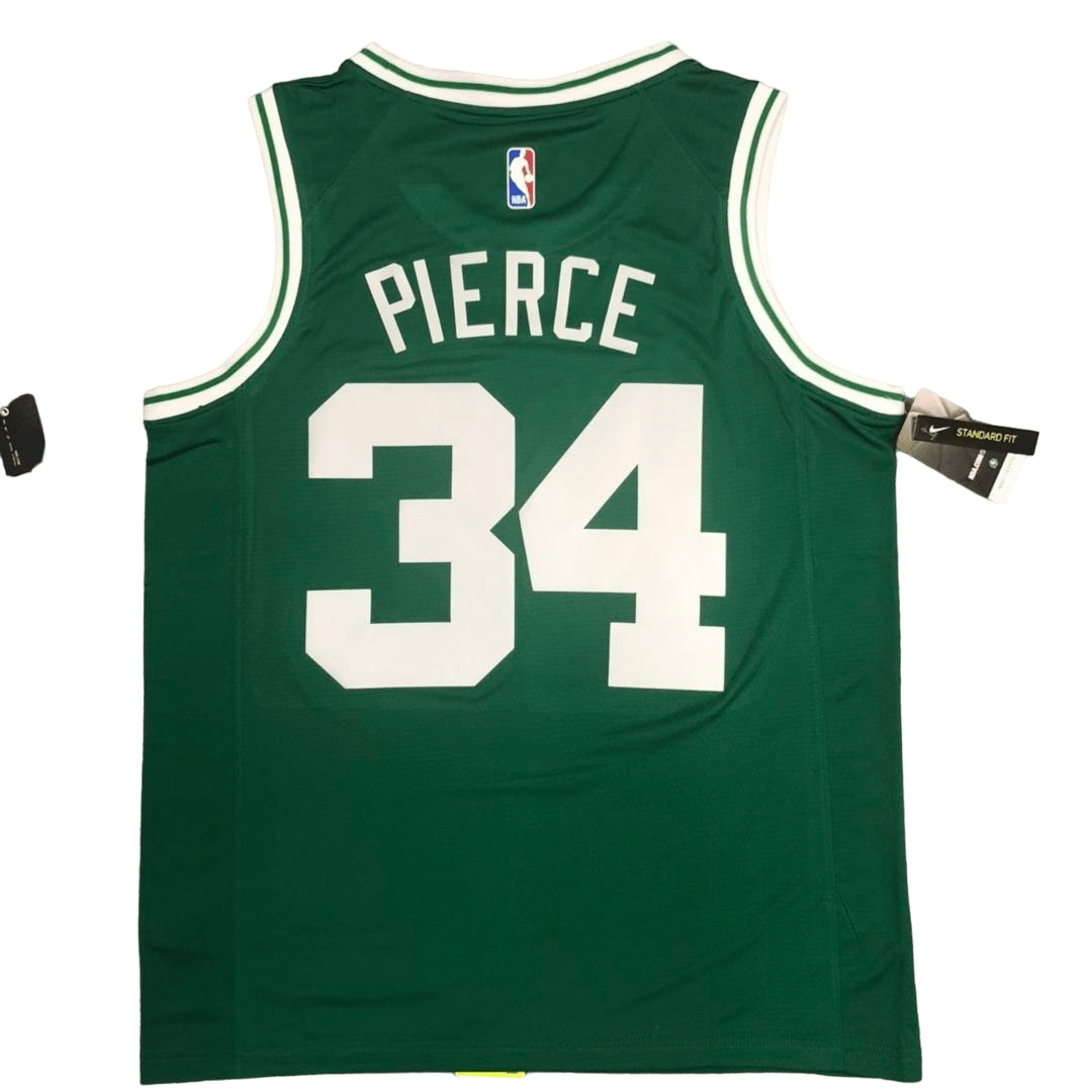 Regata NBA Boston Celtics Retrô Nike Authentic Pierce 34 - Verde - Manto Club