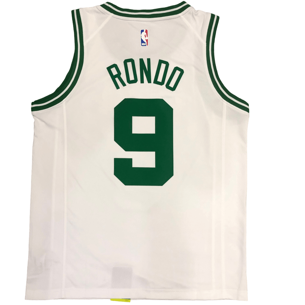 Regata NBA Boston Celtics Retrô Nike Authentic Rondo 9 - Branca - Manto Club