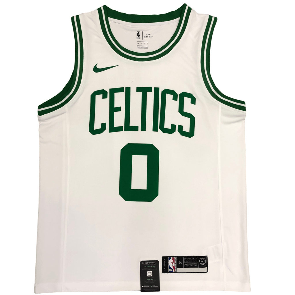 Regata NBA Boston Celtics Retrô Nike Authentic Tatum 0 - Branca - Manto Club