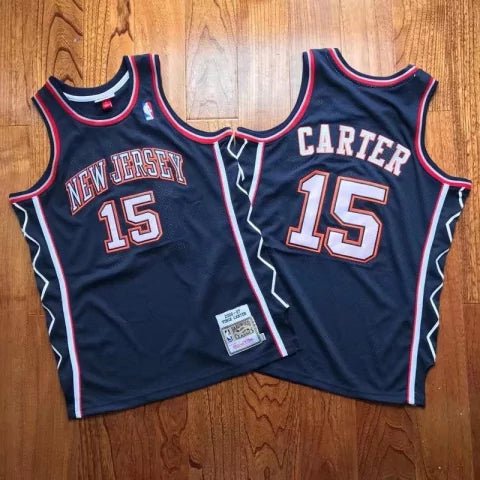 Regata NBA Brooklyn Nets 2006 - 2007 Mitchell & Ness Authentic Carter 15 - Preta - Manto Club