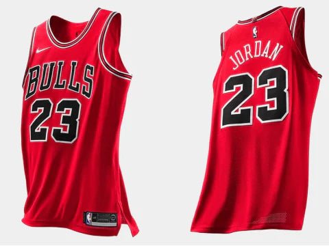Regata NBA Chicago Bulls Icon Edition Nike Authentic Jordan 23 - Vermelha - Manto Club