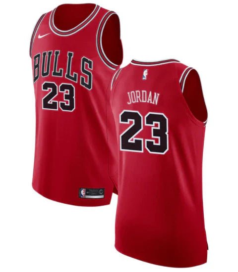 Regata NBA Chicago Bulls Icon Edition Nike Authentic Jordan 23 - Vermelha - Manto Club