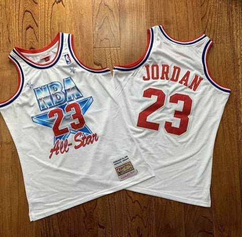 Regata NBA Chicago Bulls Retrô 1991 Mitchell & Ness Authentic Jordan 23 - Branca - Manto Club