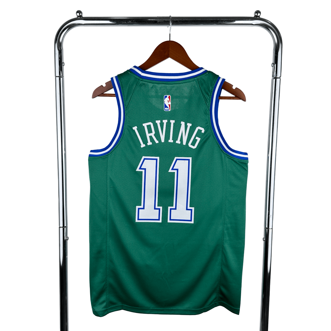 Regata NBA Dallas Mavericks Retrô Nike Authentic Irving 11 - Verde - Manto Club