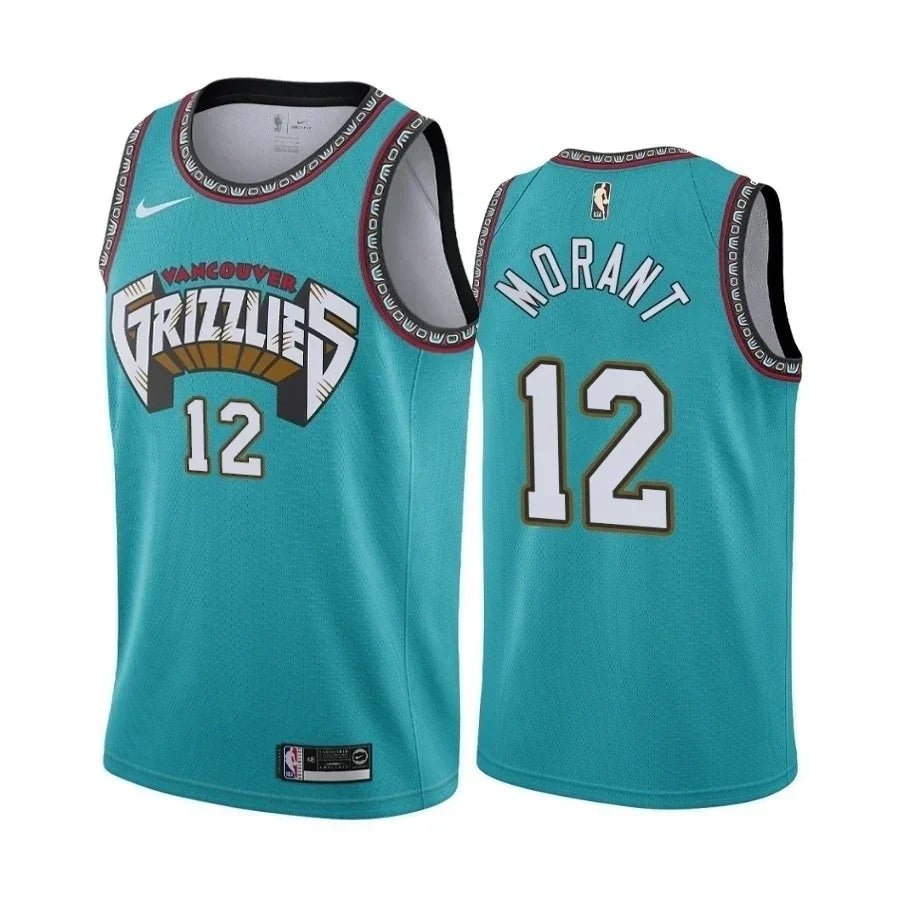 Regata NBA Grizzlies Retrô Edition Nike Authentic Morant 12 - Manto Club