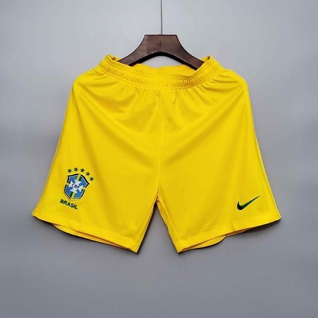 Short Brasil 2020 Nike - Amarelo - Manto Club